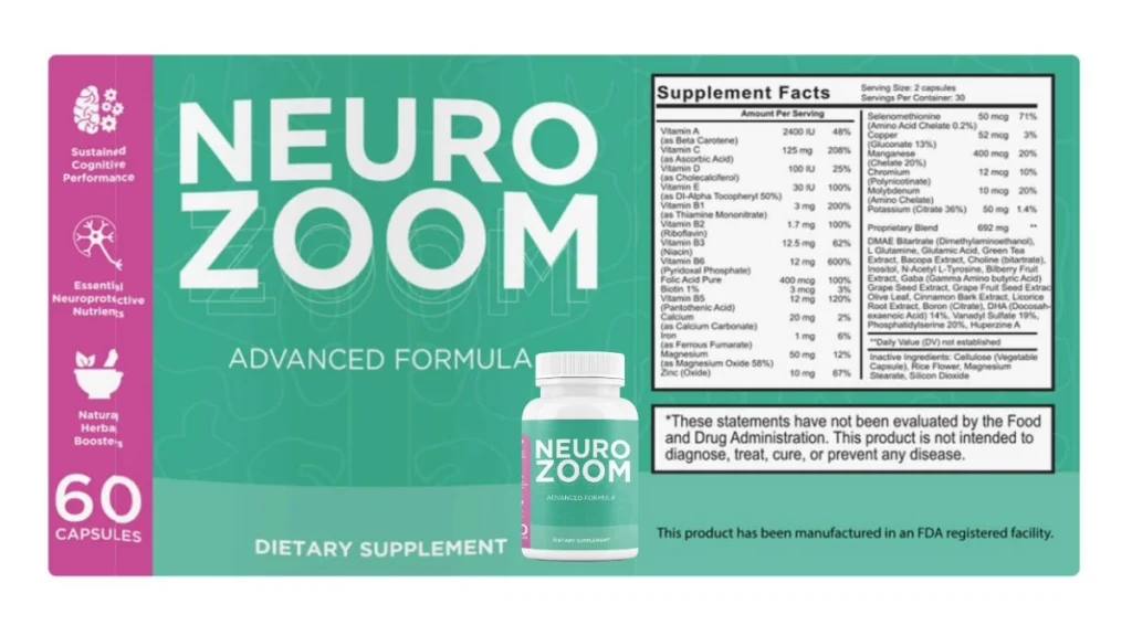 NeuroZoom Supplement Review: Can This Brain Booster Really Improve Focus & Mental Clarity? 4 How to Use NeuroZoom Supplement Correctly