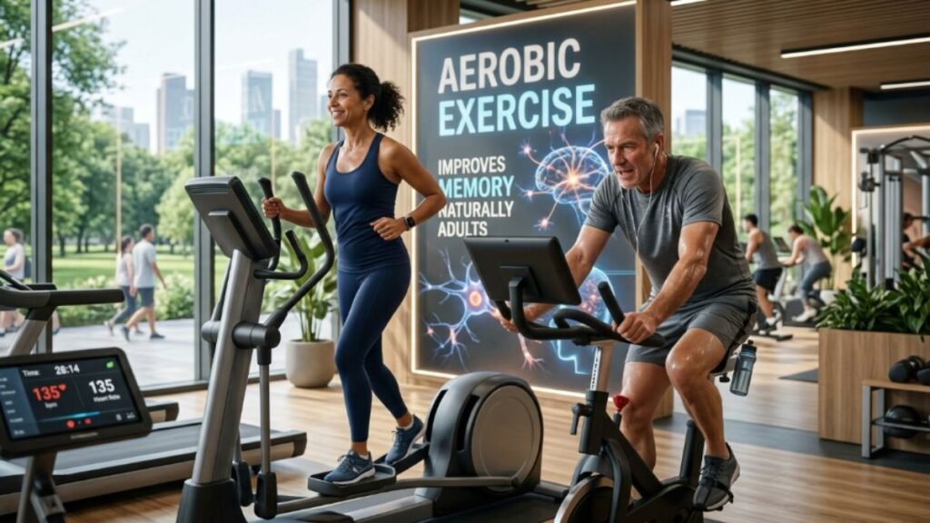 aerobic exercise improve memory naturally adults
