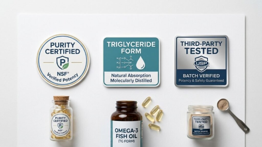 how to choose omega-3 supplement quality third-party testing