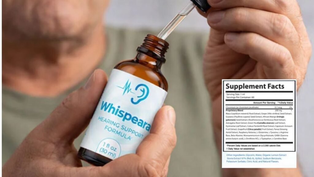 how to use Whispeara Brain sublingual spray daily routine