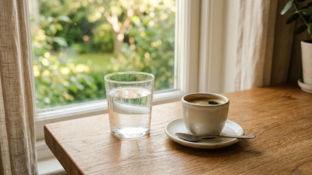 hydration and caffeine timing for brain fog cognitive performance