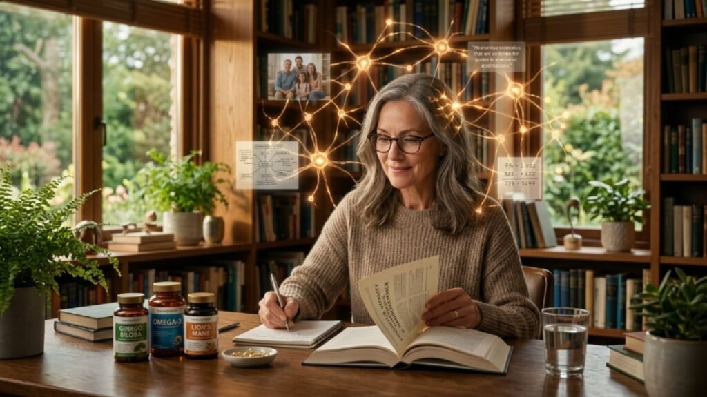 natural supplements improve memory adults brain health