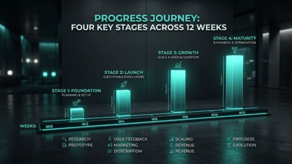 bacopa monnieri 12-week cognitive effect timeline chart
