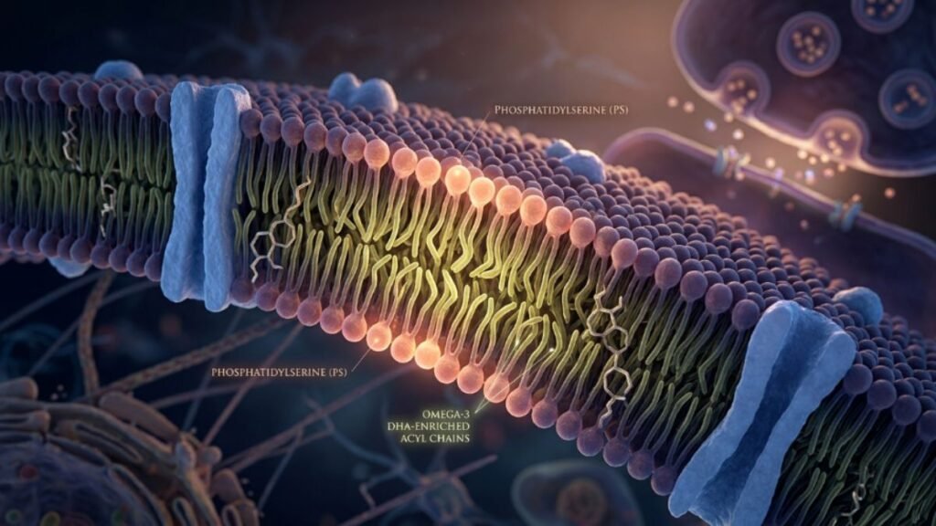 phosphatidylserine and omega-3 DHA brain cell membrane