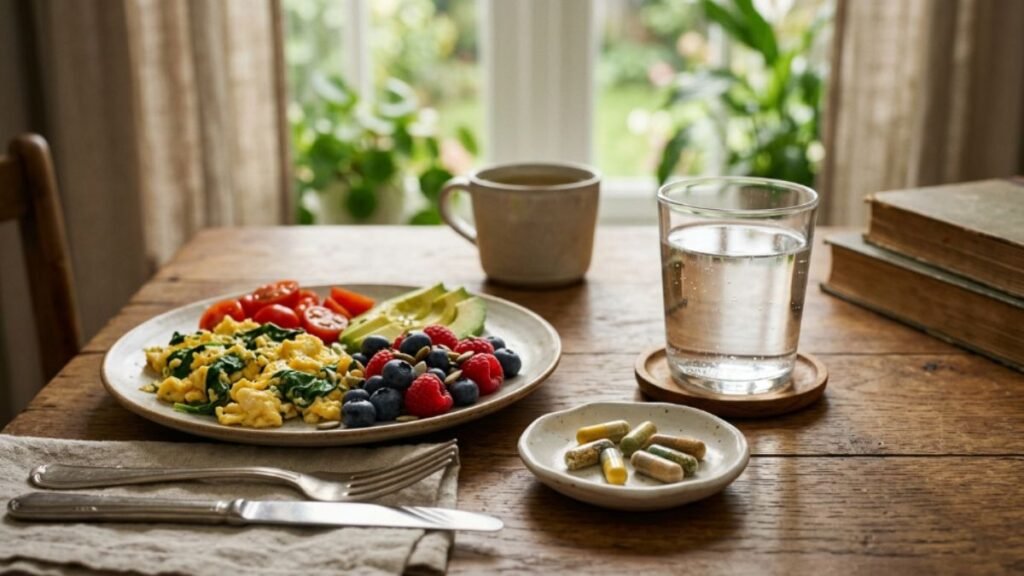 taking bacopa daily with food for better absorption