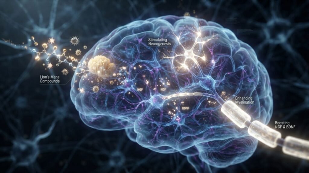 What Lions Mane Actually Does in Your Brain