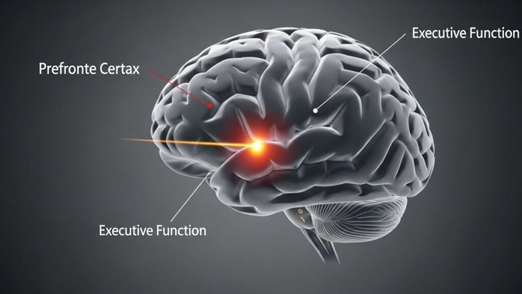 Context Switching: Why It Drains Your Focus and How to Regain Control 3 Prefrontal cortex responsible for attention and task switching