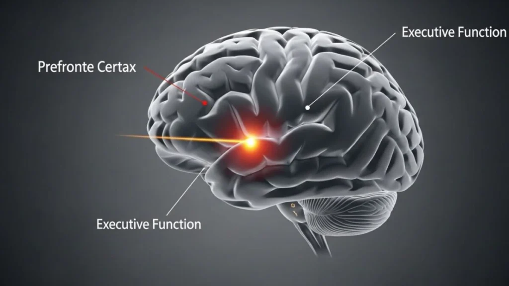 Context Switching: Why It Drains Your Focus and How to Regain Control 3 Prefrontal cortex responsible for attention and task switching