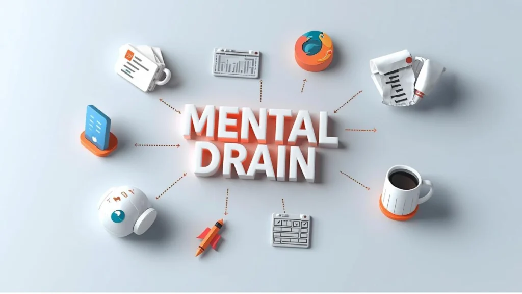 Cognitive Exhaustion: Why Your Brain Feels Tired Even When You’re Not Doing Much 4 causes of cognitive exhaustion daily routine