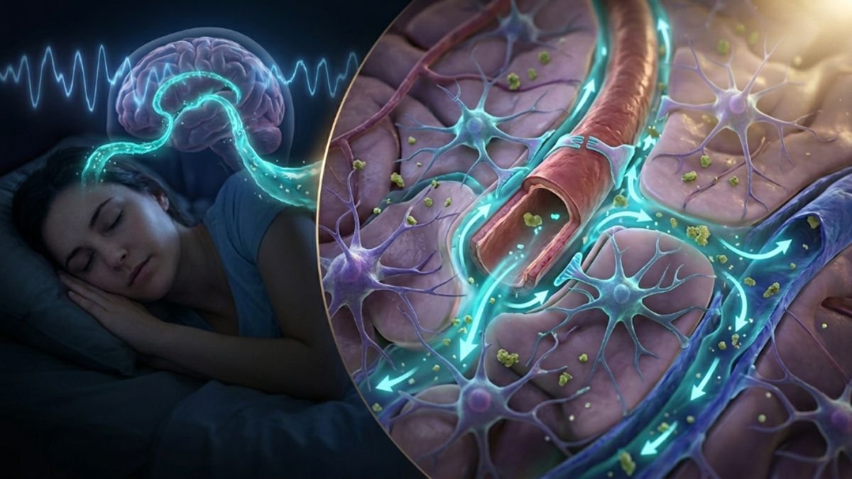 How Deep Sleep Cleans Your Brain — The Glymphatic System