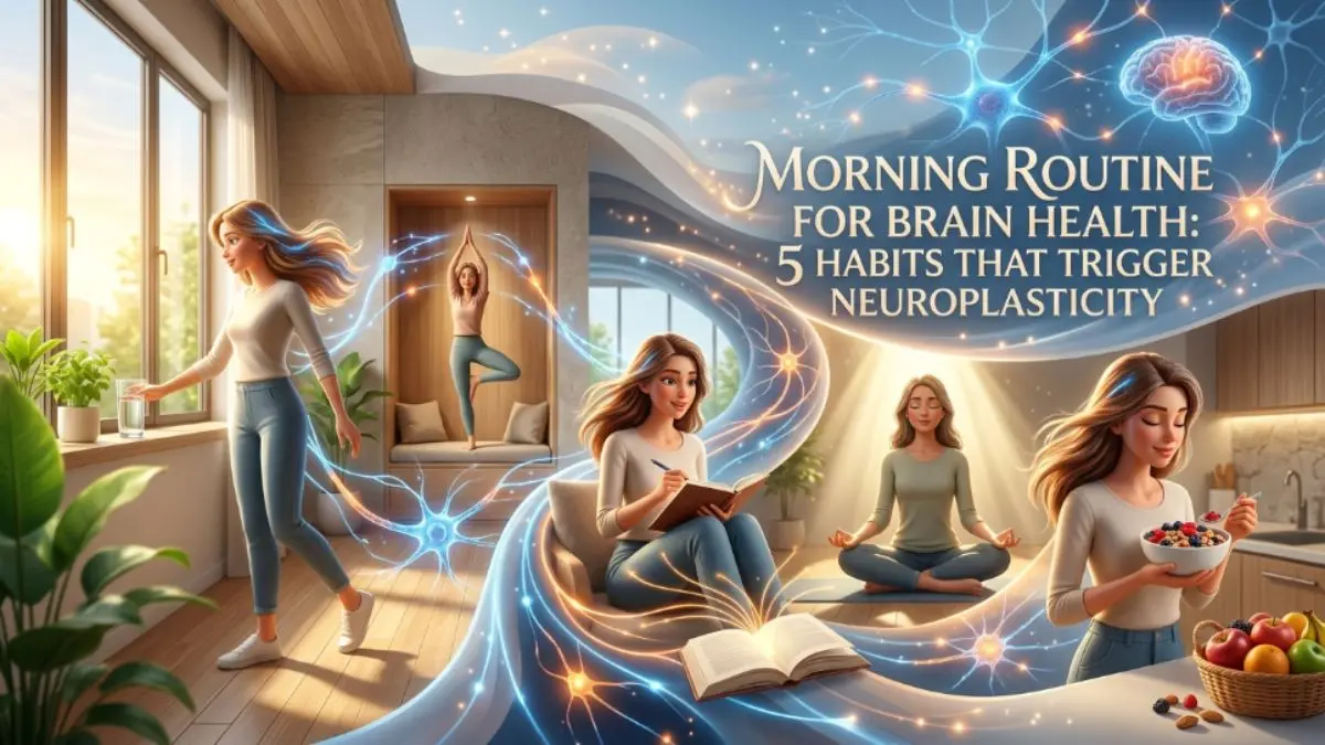 Morning Routine for Brain Health: 5 Habits That Trigger Neuroplasticity 1 Morning Routine for Brain Health 5 Habits That Trigger Neuroplasticity