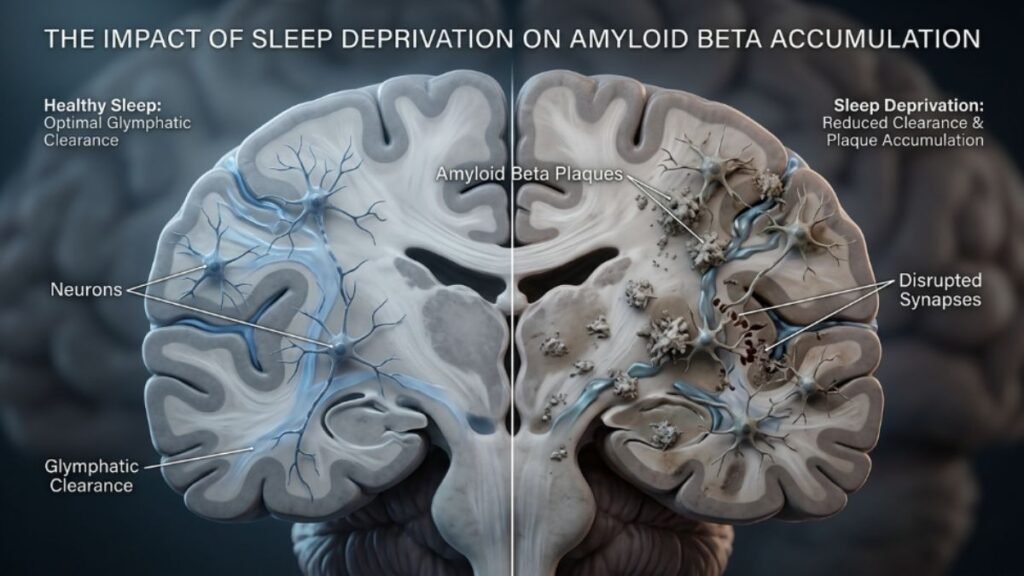 amyloid beta accumulation sleep deprivation brain