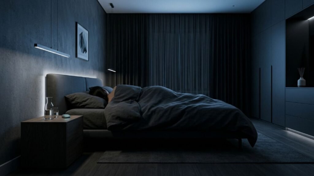 optimize deep sleep glymphatic function bedroom environment
