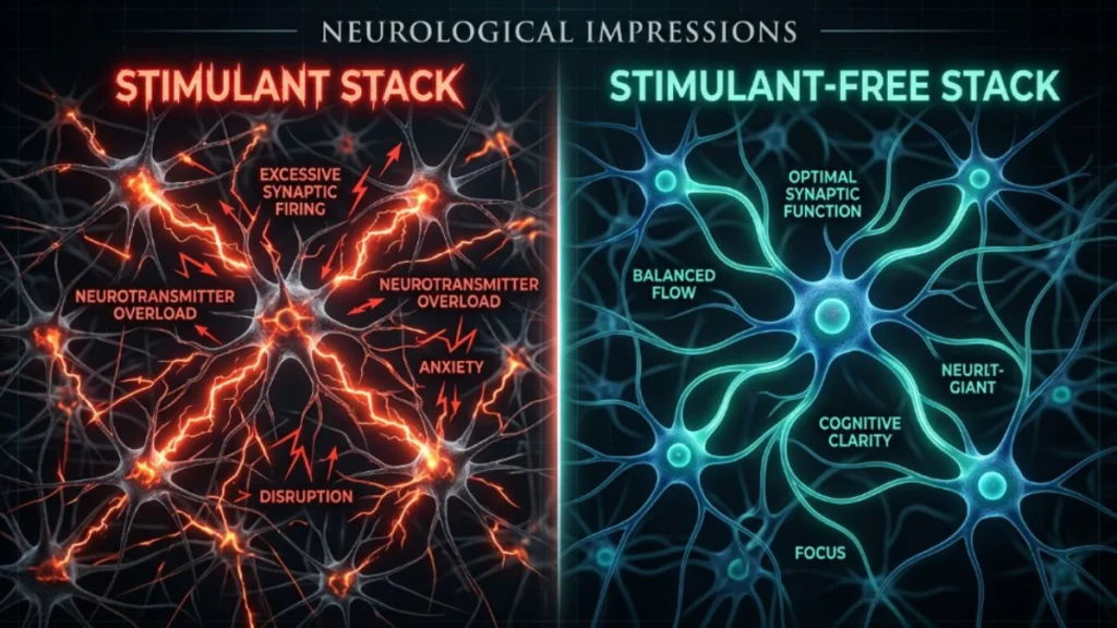 Nootropic Stack for Brain Fog: Stimulant-Free Buyer's Guide 5 stimulant free vs stimulant nootropic stack comparison