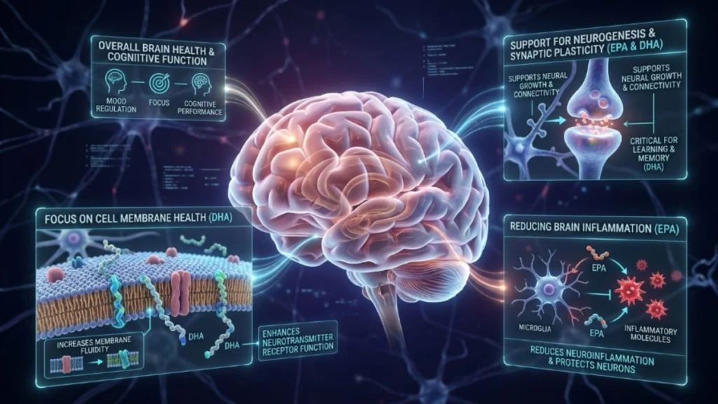 Omega-3 Deficiency Brain Effects: What Happens After 30 Days Without It 2 What Omega 3 Fatty Acids Actually Do in the Brain