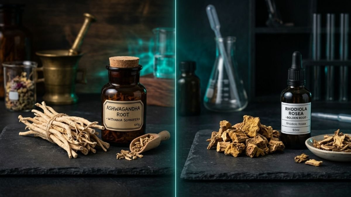 ashwagandha vs rhodiola
