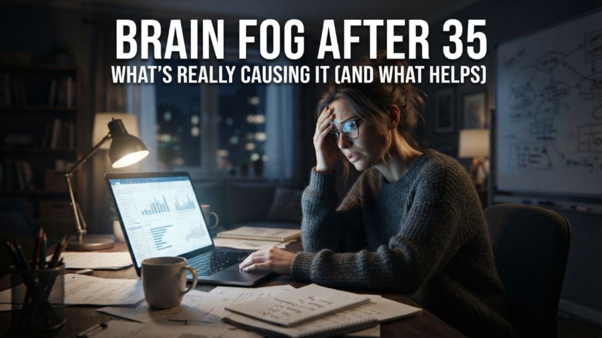 Brain Fog After 35 Whats Really Causing It And What Helps